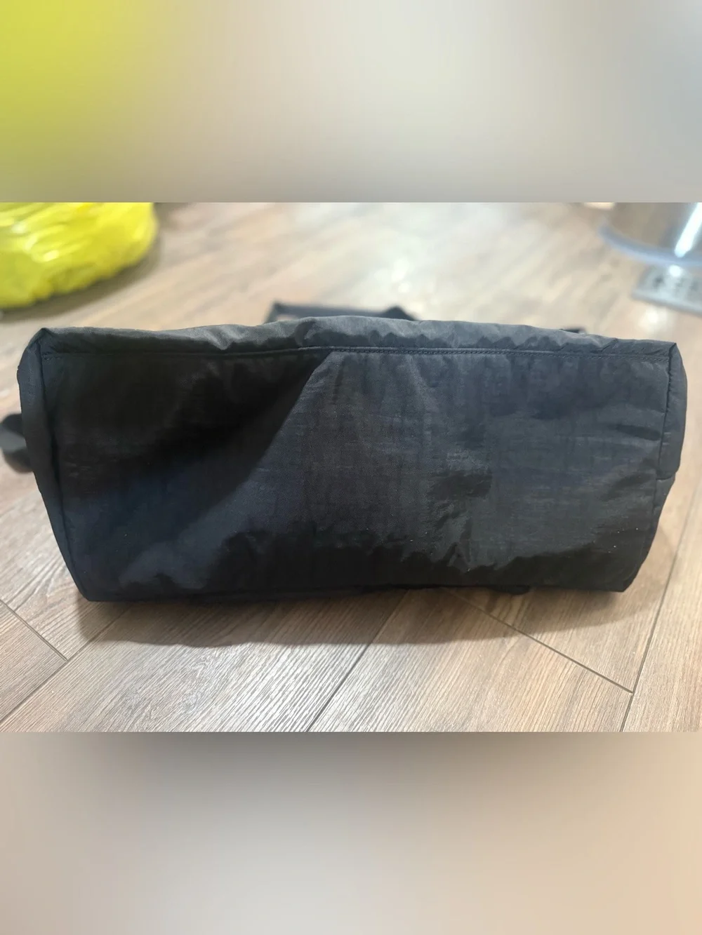 Kipling Diaper Bag Black Noir Large Travel Tote Changing Pad EUC